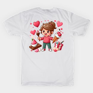 Valentine's Cartoon Delights T-Shirt